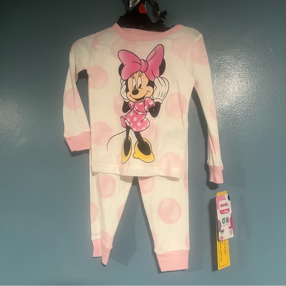 Disney Minnie Mouse Polka Dot Pajama Set